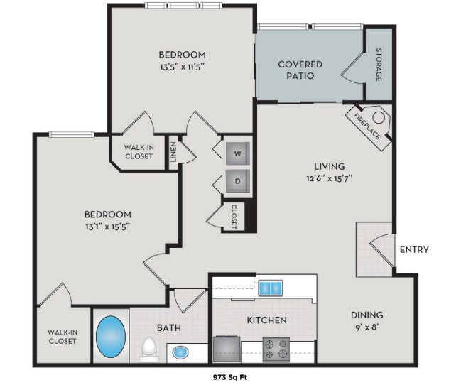 Unit O1106 O1106 floor plan